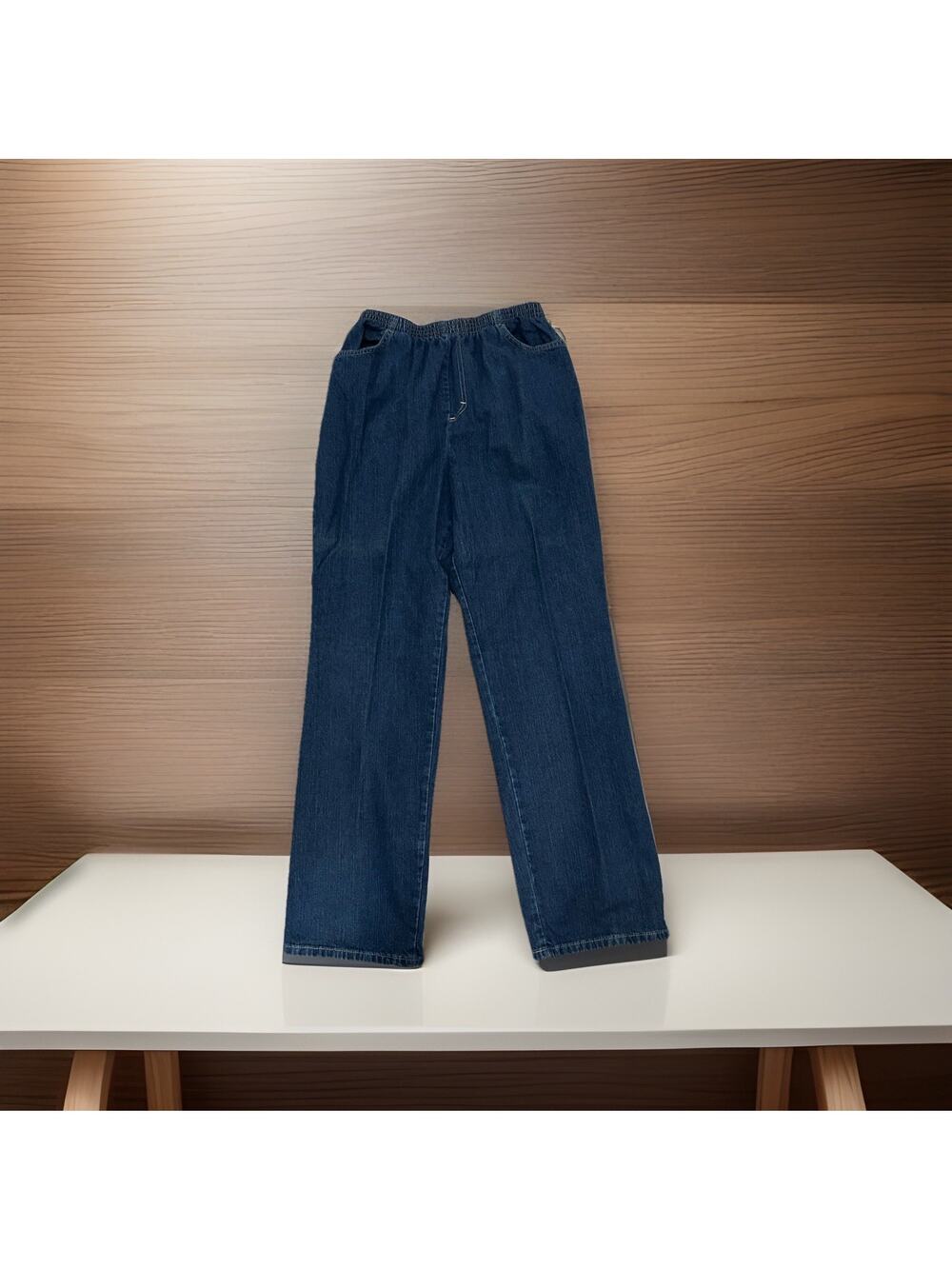 Women’s Jeans By Chic. Size 14, Waist 28, Inseam 32. Elastic Waist.